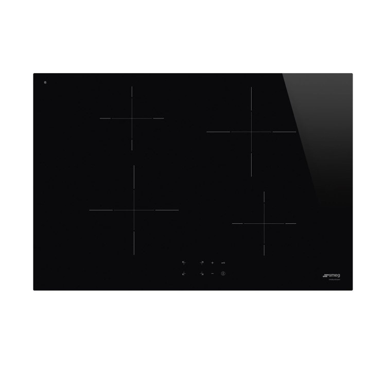 Refurbished Smeg SI2741DUK 75cm Plug and Play Induction Hob Black