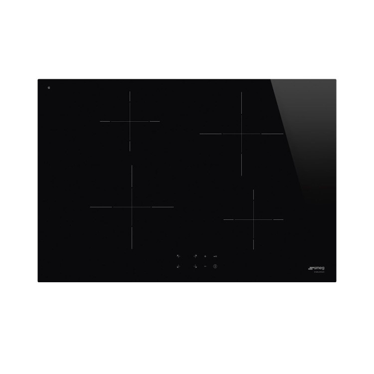 Refurbished Smeg SI2741D 75cm Induction Hob Black