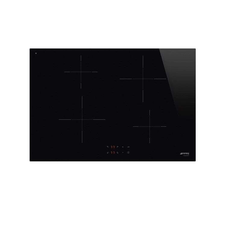 Refurbished Smeg SI2741D 75cm Induction Hob Black