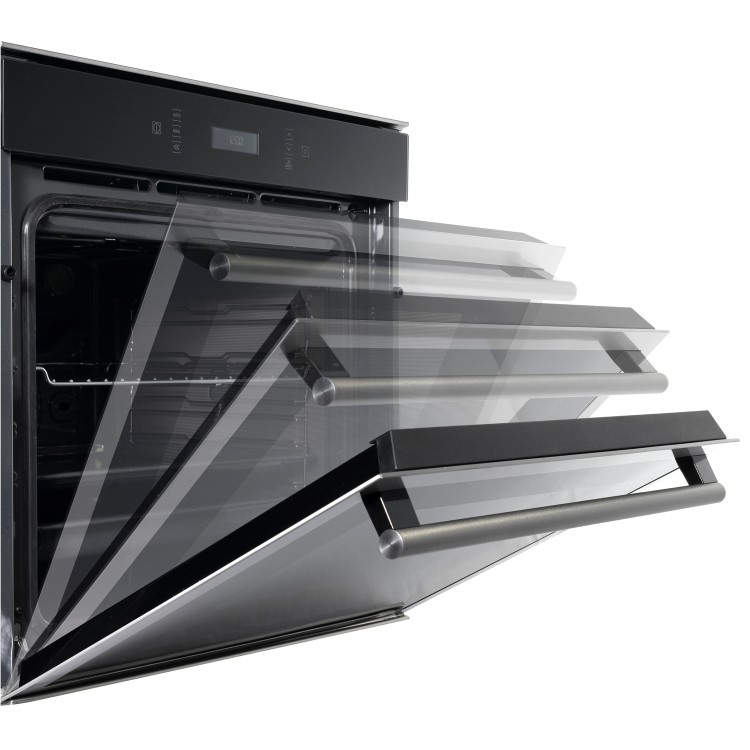 Hotpoint Electric Touch Screen Single Oven - Stainless Steel