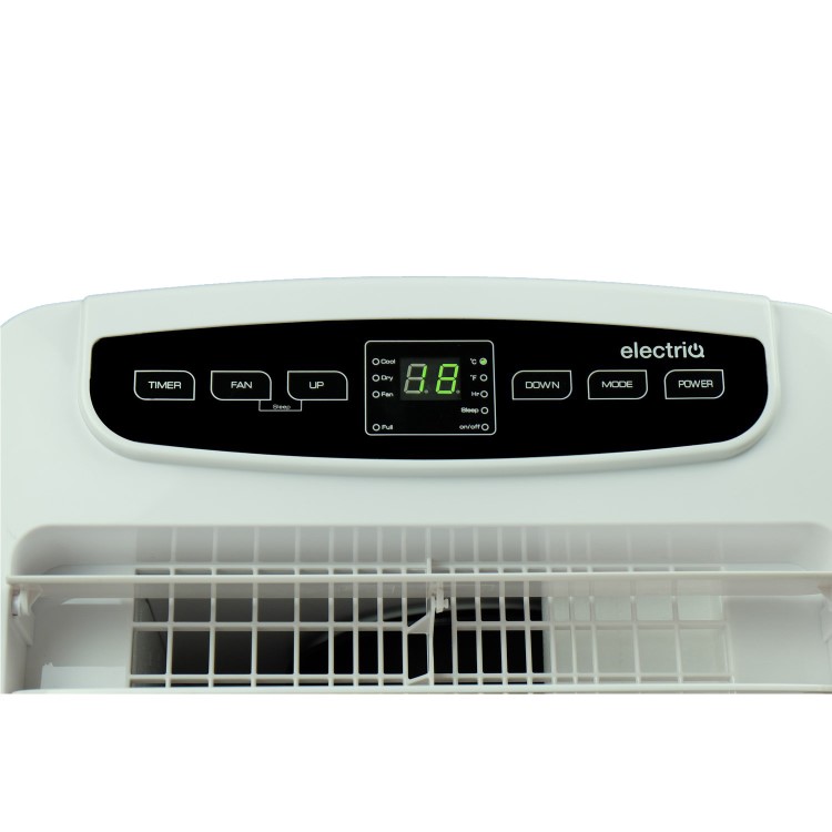 GRADE A1 - ElectriQ 12000 BTU Quiet Air Conditioner - Portable for rooms up to 30 sqm - cooling only