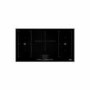 Smeg SIM592B 90cm Multizone Angled Edge Glass Induction Hob with Touch Controls