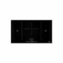 Smeg SIM592B 90cm Multizone Angled Edge Glass Induction Hob with Touch Controls