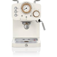 Swan SK22110WHTN Retro Espresso Coffee Machine - White