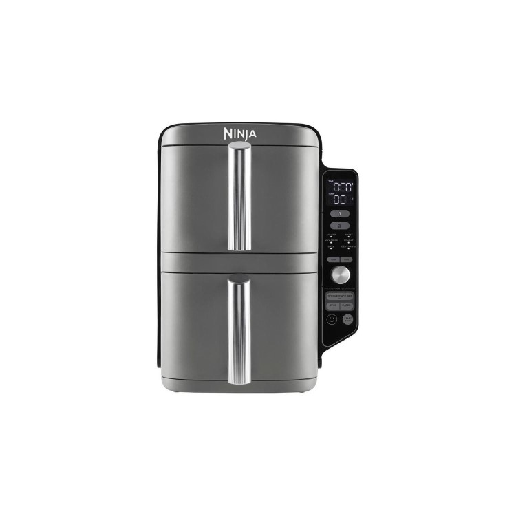 Ninja SL400UK Double Stack XL 9.5L 6-in-1 Dual Air Fryer - Grey