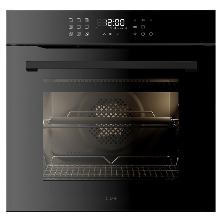 CDA Electric Single Oven - Black