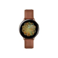 Samsung Galaxy Watch Active2 4G 44mm - Gold w/ Brown Leather Band