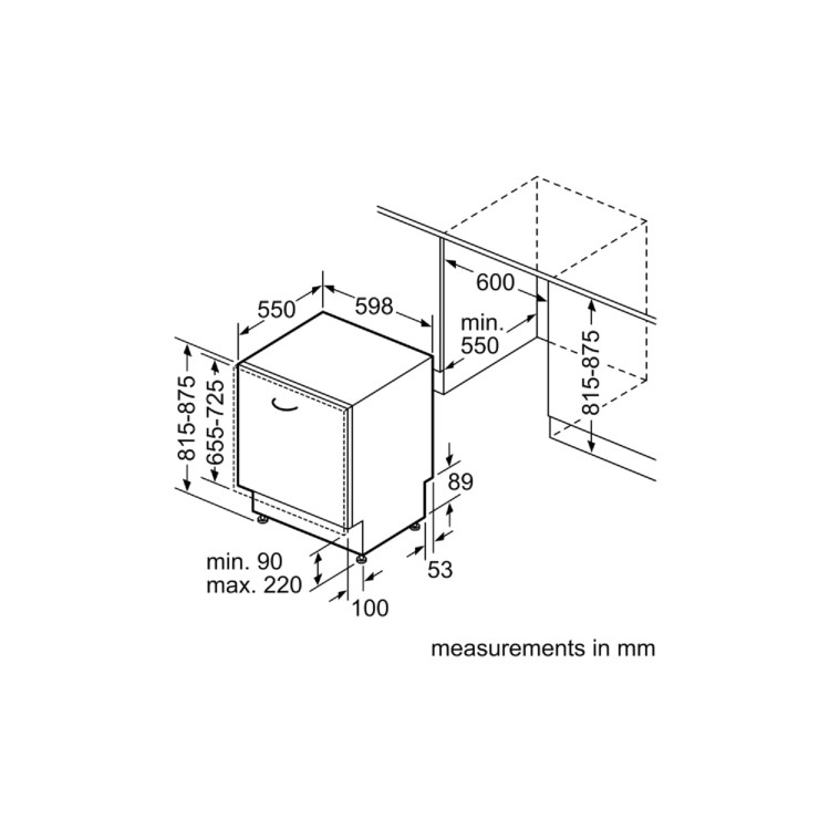 Bosch Series 6 Integrated Dishwasher