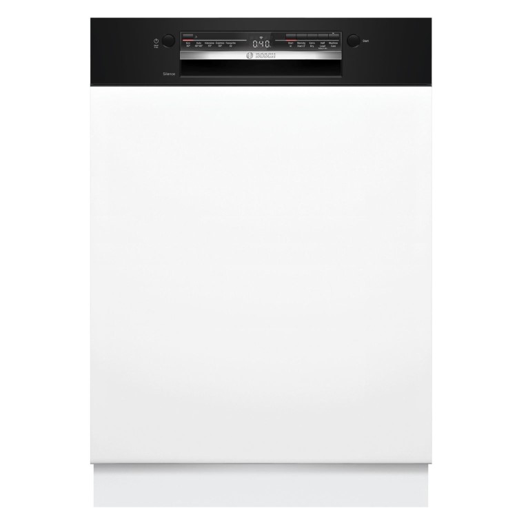 Bosch Series 2 Semi Integrated Full Size Dishwasher - Black