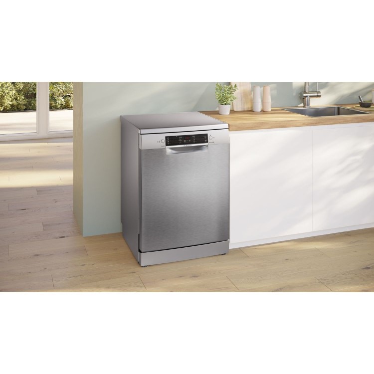 Bosch Series 2 Freestanding Dishwasher - Silver Inox