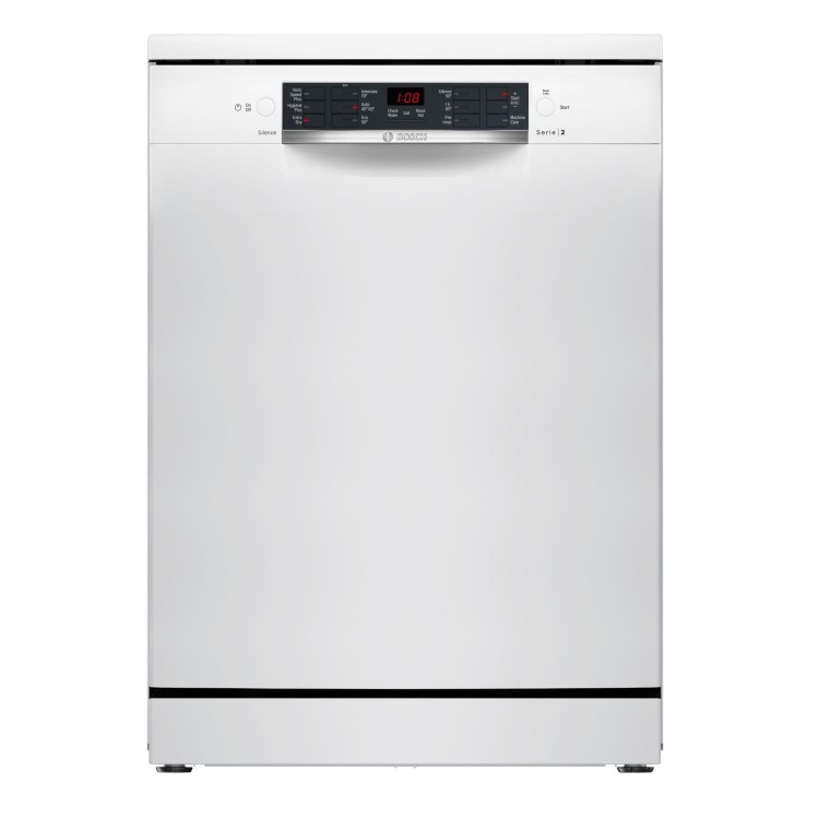 Bosch Series 2 Freestanding Dishwasher - White