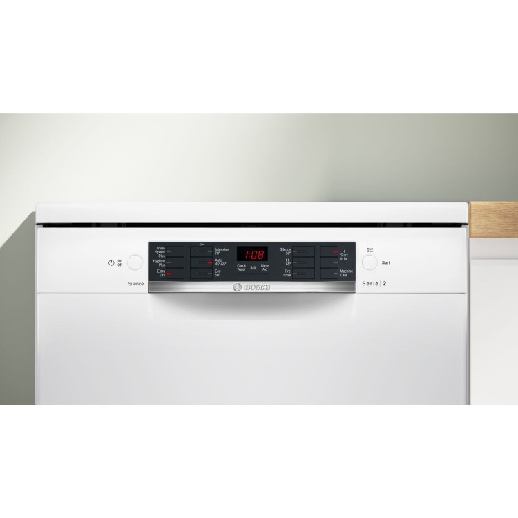 Bosch Series 2 Freestanding Dishwasher - White