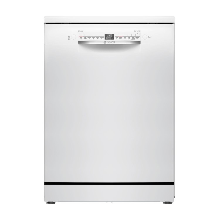 Bosch Series 2 Freestanding Dishwasher - White