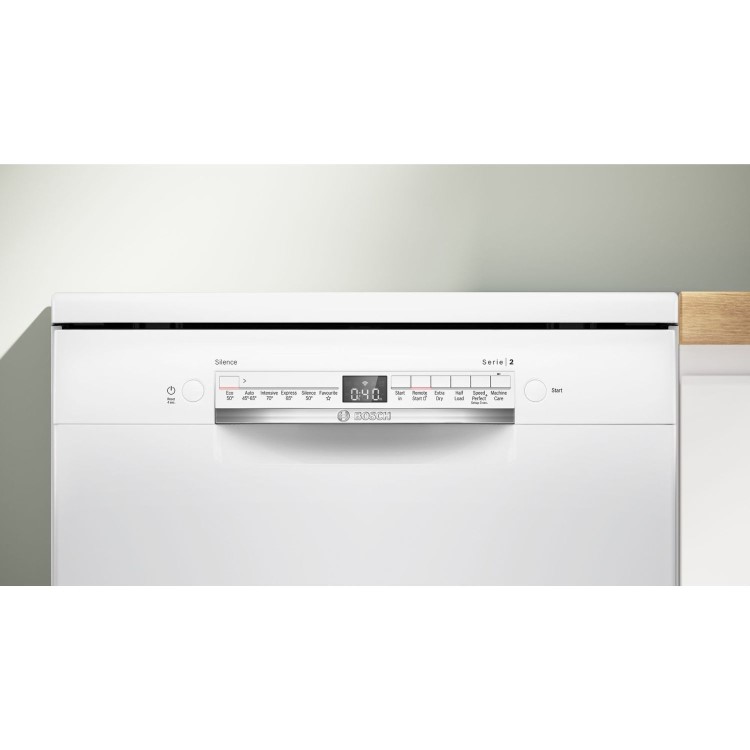 Bosch Series 2 Freestanding Dishwasher - White