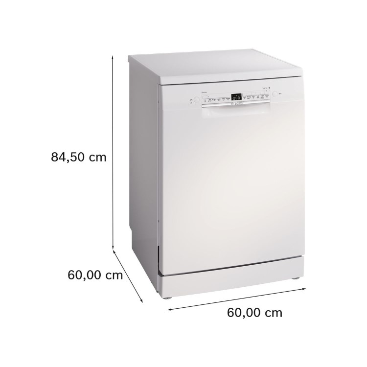 Bosch Series 2 Freestanding Dishwasher - White