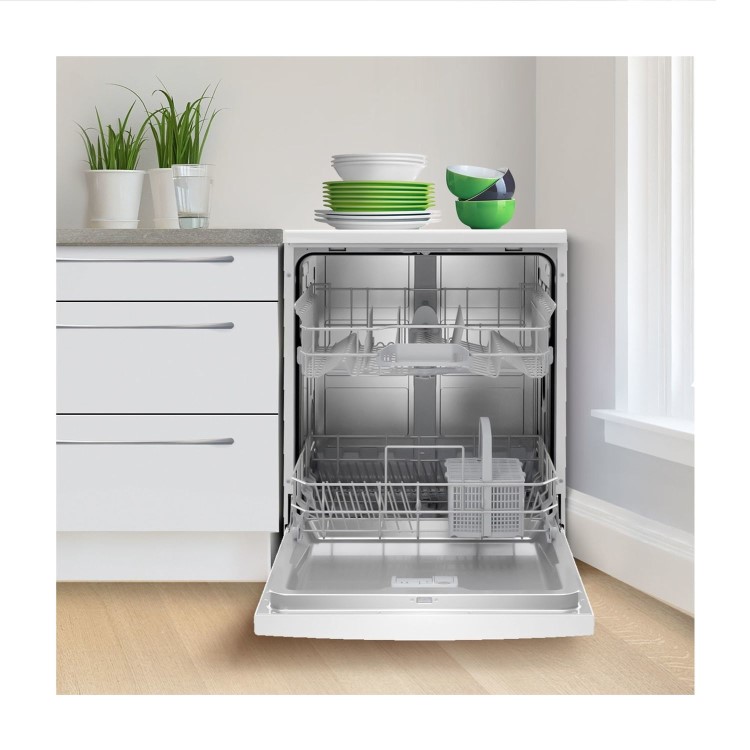 Bosch Series 2 Freestanding Dishwasher - White