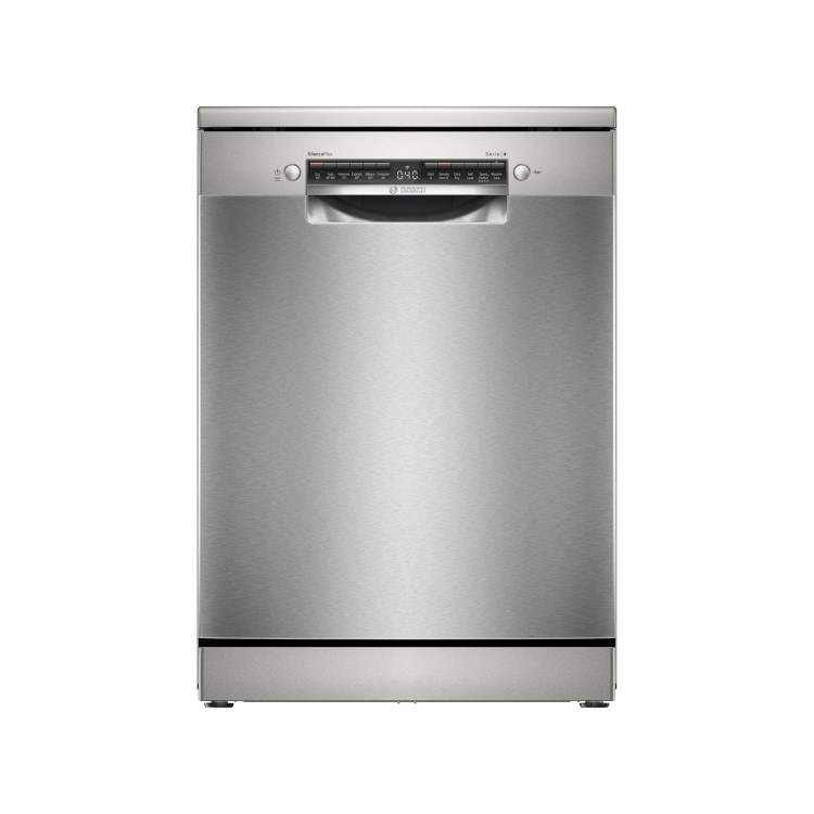 Refurbished Bosch Series 4 SMS4EKI06G 13 Place Freestanding Dishwasher Stainless Steel