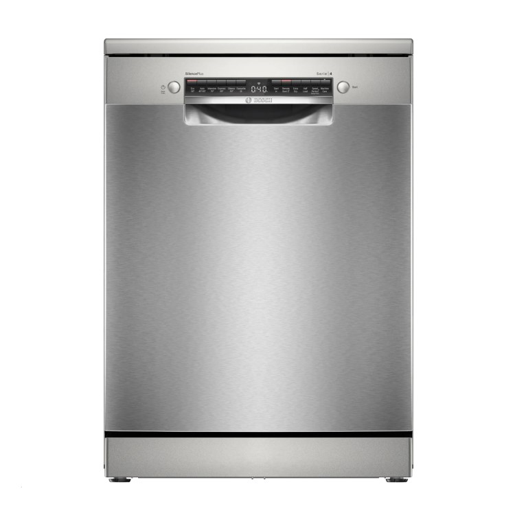 Bosch Series 4 Freestanding Dishwasher - Smart Wi-Fi, B-Rated, Stainless Steel