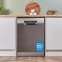 Bosch Series 4 Freestanding Dishwasher - Smart Wi-Fi, B-Rated, Stainless Steel