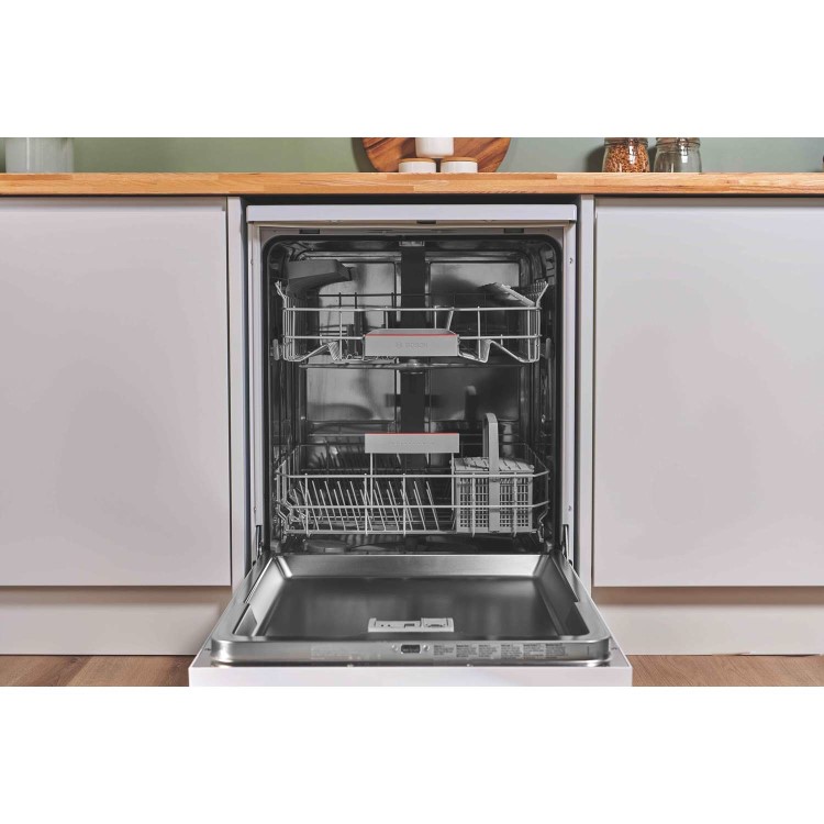 Bosch Series 4 Freestanding Dishwasher - Smart Wi-Fi, B-Rated, White