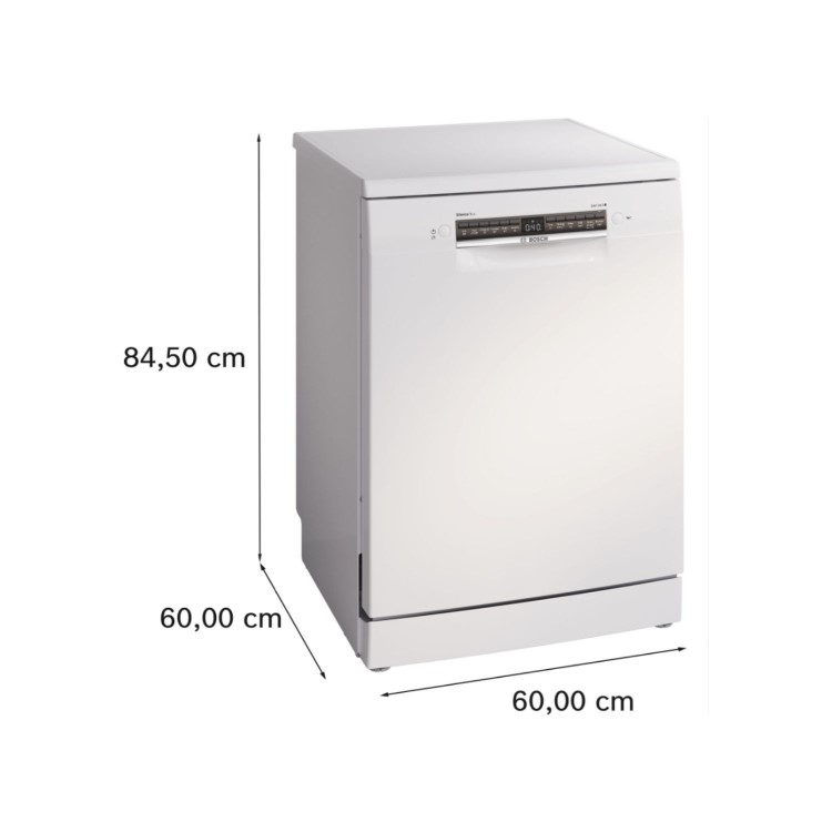 Bosch Series 4 Freestanding Dishwasher - White