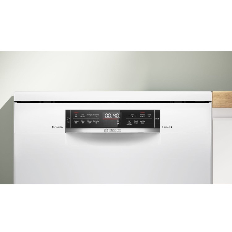 Bosch Series 6 Freestanding Dishwasher - White