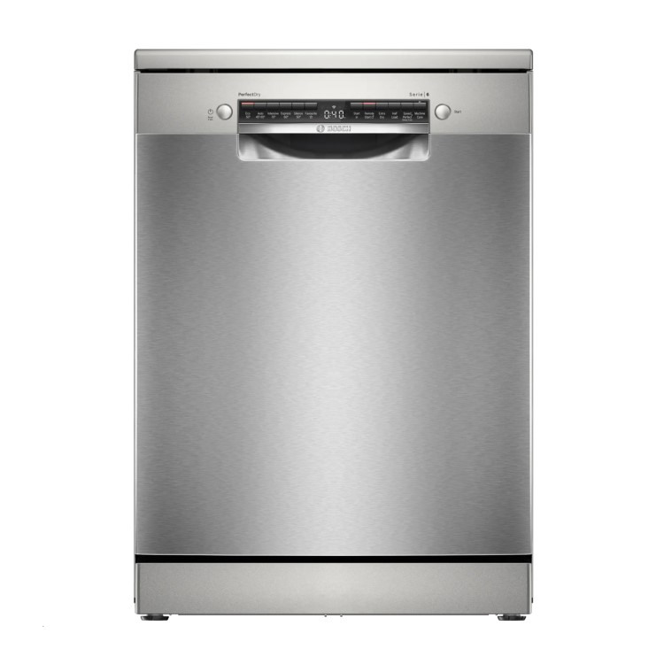 Bosch Series 6 Freestanding Dishwasher - Smart Wi-Fi, B-Rated, Silver