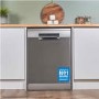 Bosch Series 6 Freestanding Dishwasher - Smart Wi-Fi, B-Rated, Silver