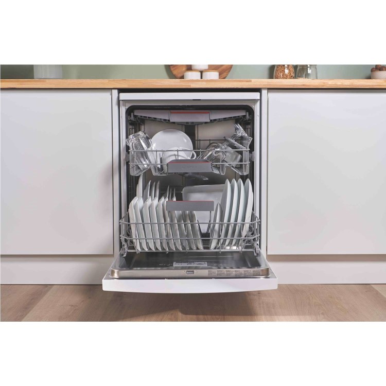 Bosch Series 6 Freestanding Dishwasher - Smart Wi-Fi, B-Rated, White