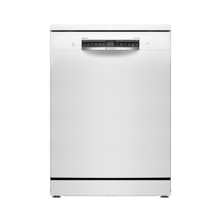 Refurbished Bosch Series 6 SMS6ZCW10G 14 Place Freestanding Dishwasher White