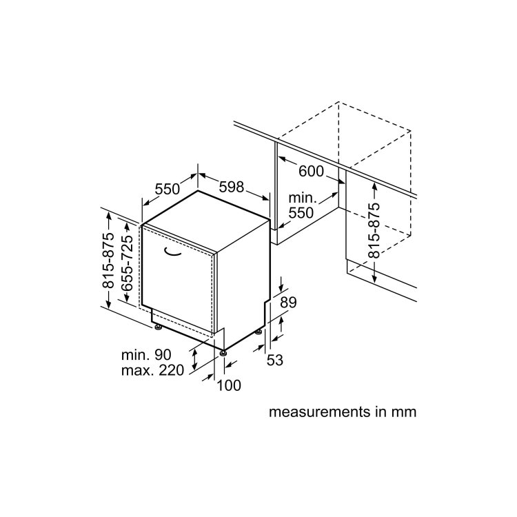 Bosch Series 4 Integrated Dishwasher