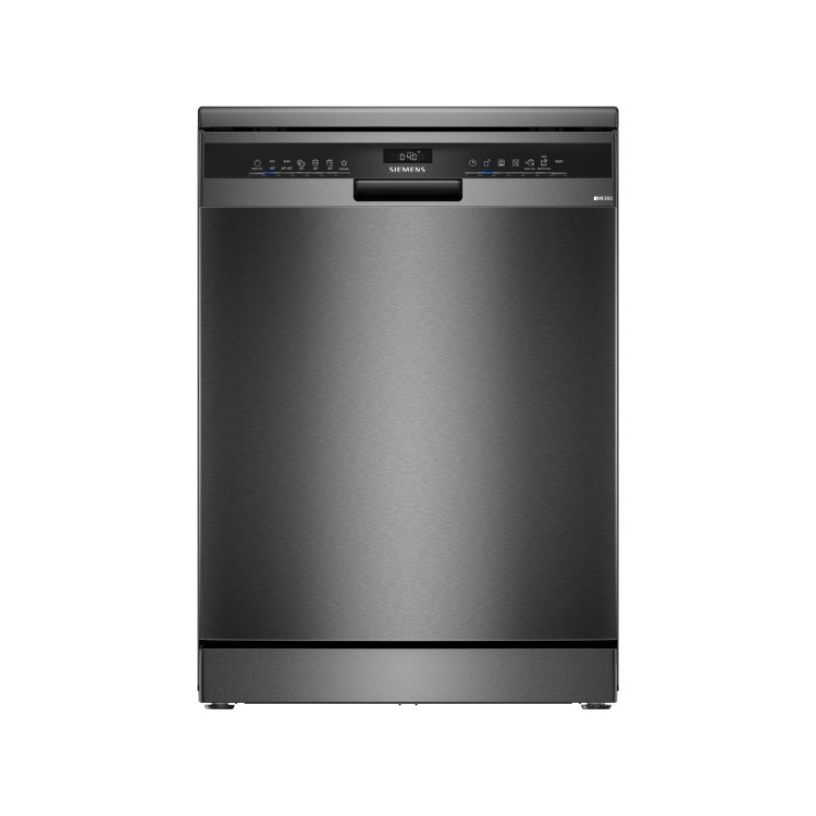 Siemens iQ300 Freestanding Dishwasher - Smart Wi-Fi, B-Rated, Black inox