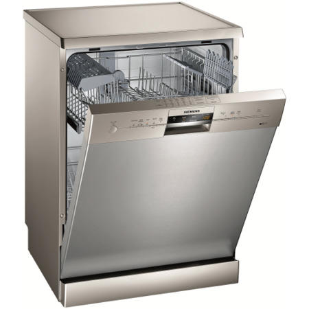 Siemens SN25M831GB iQ100 12 Place Freestanding Dishwasher - Anti-Fingerprint Stainless Steel