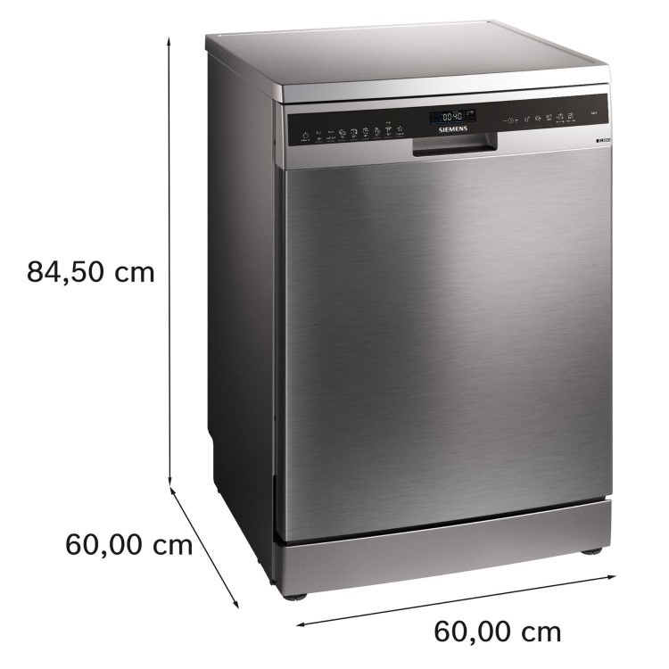 Siemens iQ500 Freestanding Dishwasher - Stainless Steel