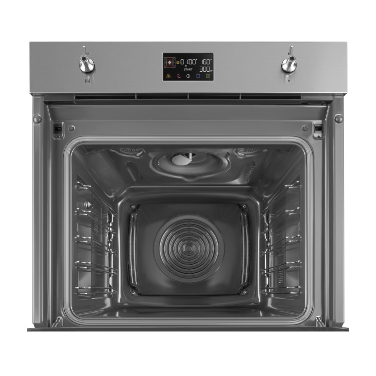 Smeg Single Oven with Microwave Function - Stainless Steel