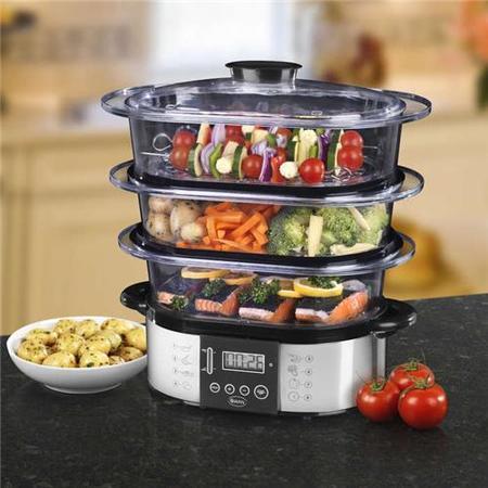 Swan SP17020N 3 Tier Digital Food Steamer