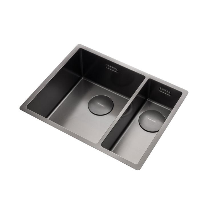 Rangemaster Spectra 1.5 Bowl Graphite Stainless Steel Right Hand Kitchen Sink