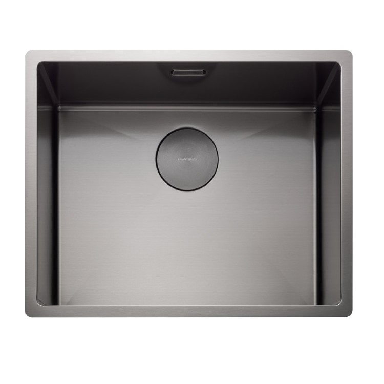 Rangemaster Spectra Single Bowl Graphite Stainless Steel Kitchen Sink