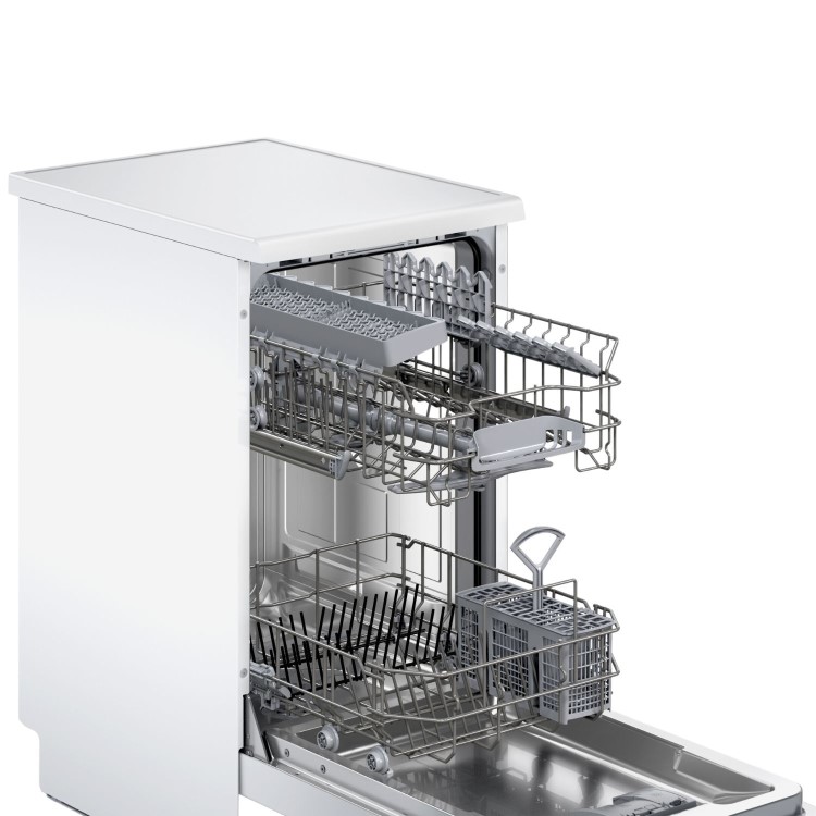 Bosch Series 2 Freestanding Slimline Dishwasher - White