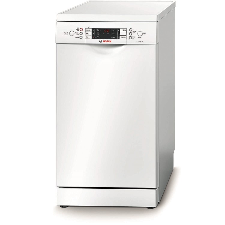 Bosch Serie 6 Active Water SPS59T02GB 10 Place Slimline Freestanding Dishwasher - White