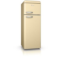 Swan SR11010CN Freestanding Fridge Freezer Cream