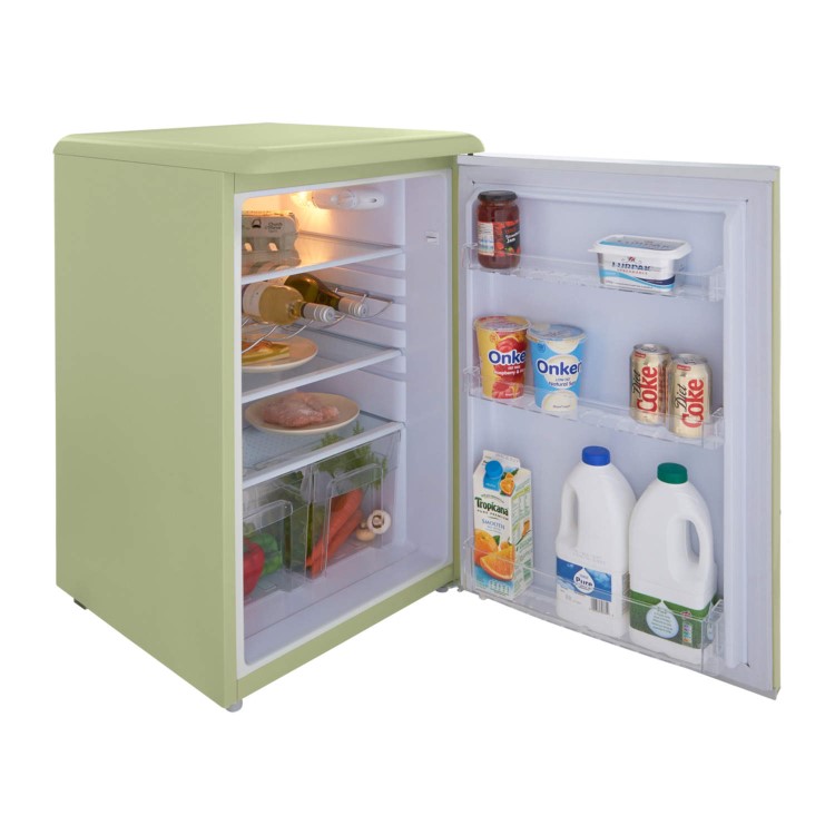 Swan SR11030GN Freestanding Larder Fridge Green