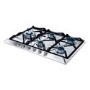 Smeg Cucina 70cm 5 Burner Gas Hob with Wok Burner - Stainless Steel