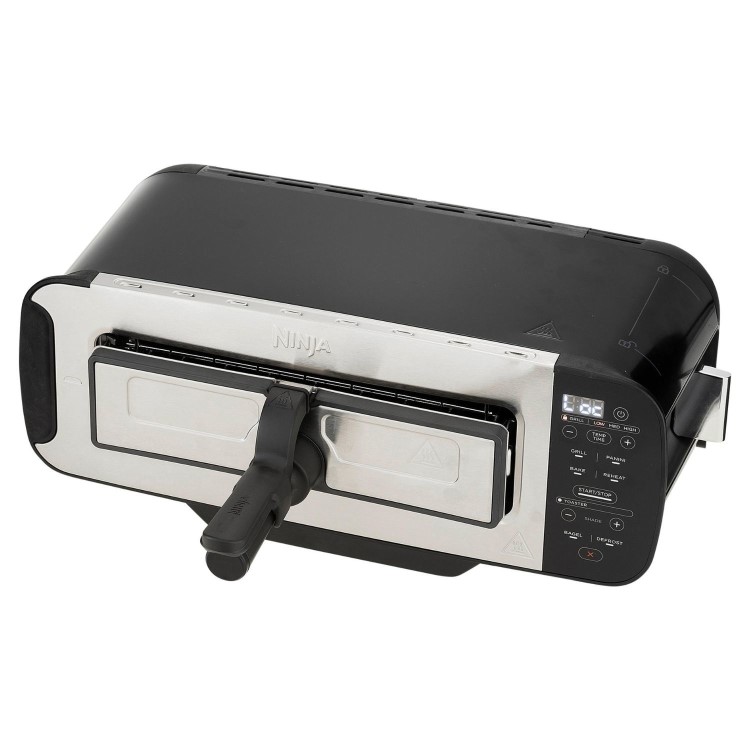 Ninja ST200UK 3-in-1 Toaster Grill and Panini Press - Black