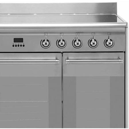 Refurbished Smeg Concert SUK92CMX9 90cm Electric Range Cooker Stainless Steel