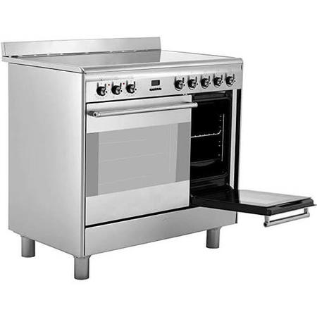 Refurbished Smeg Concert SUK92CMX9 90cm Electric Range Cooker Stainless Steel