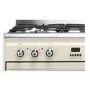 Smeg SUK92P9-1 Concert 90cm Dual Fuel Range Cooker - Gloss Cream