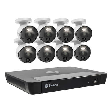 Swann 8 Camera 12MP Mega HD NVR CCTV System with 4TB HDD