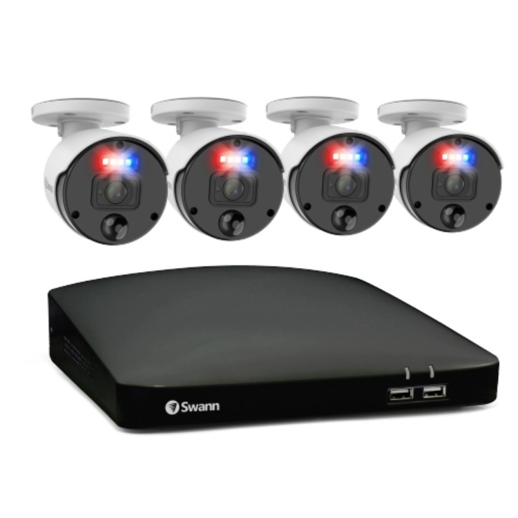 Swann 6 Camera 4K Ultra HD NVR CCTV System with 2TB HDD