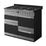 Smeg Symphony 110cm Dual Fuel Range Cooker - Stainless Steel